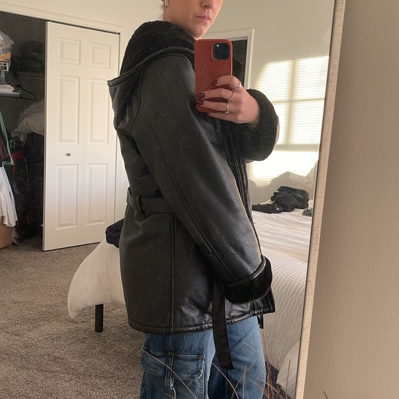 Fur & Leather coat - Picture 6 of 6